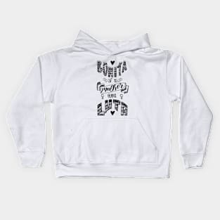 Beautiful is the woman who fights Kids Hoodie